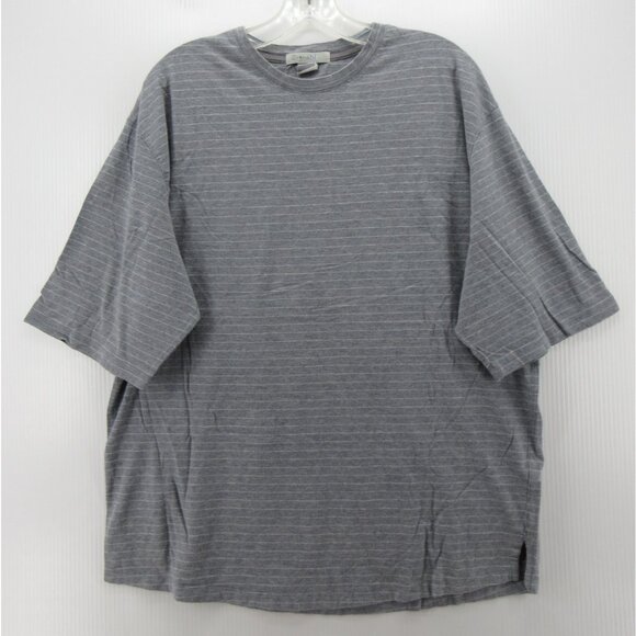 Ermenegildo Zegna Sport Shirt Large Pullover Striped T Tee VINTAGE - Picture 1 of 11